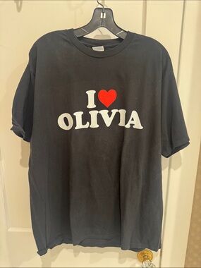 I Love Olivia - Heart T-Shirt size XL